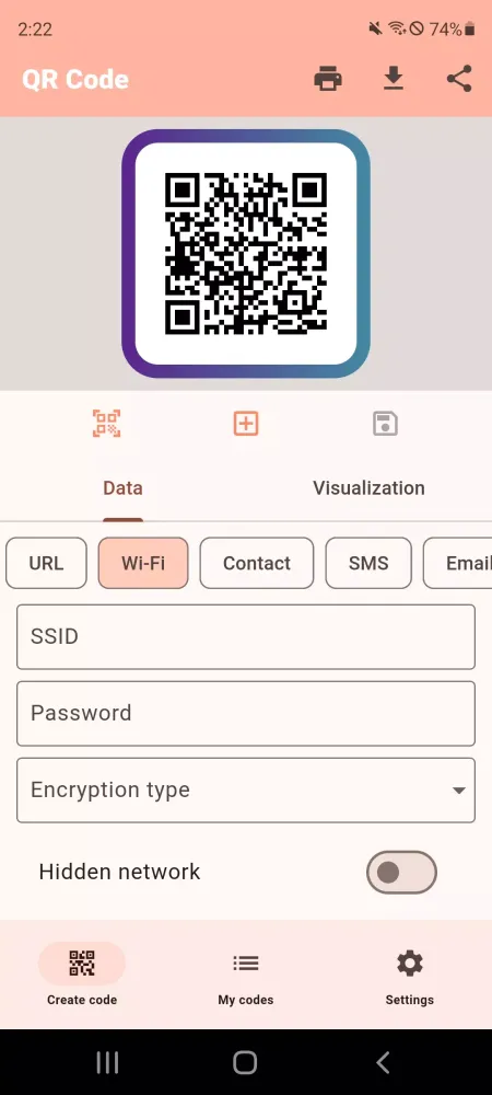 QR Maker: QR code Generator應用截圖
