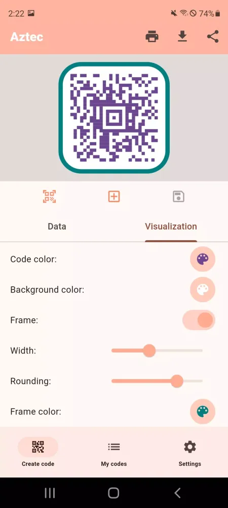 QR Maker: QR code Generator應用截圖