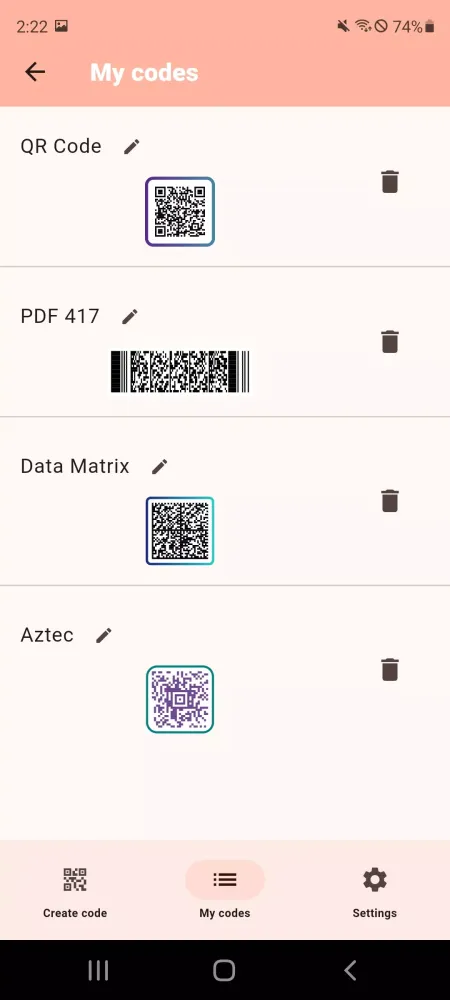 QR Maker: QR code Generator應用截圖