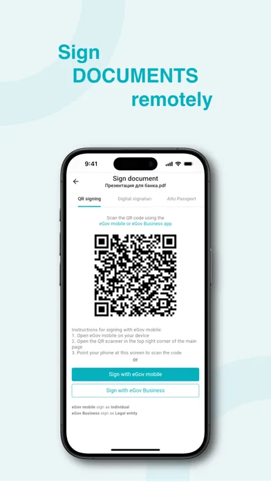 QRGO App Screenshots