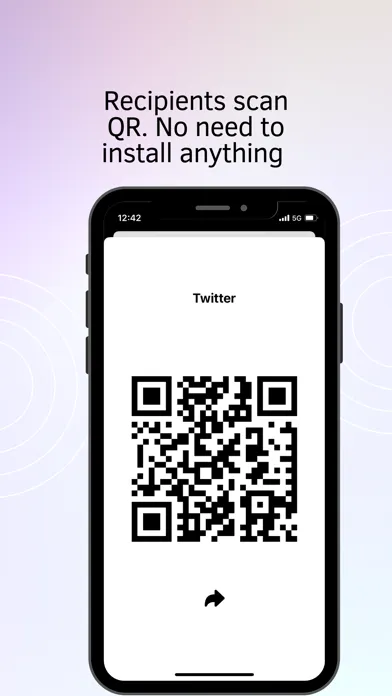 QRMe – Contact QR Code Maker स्क्रीनशॉट