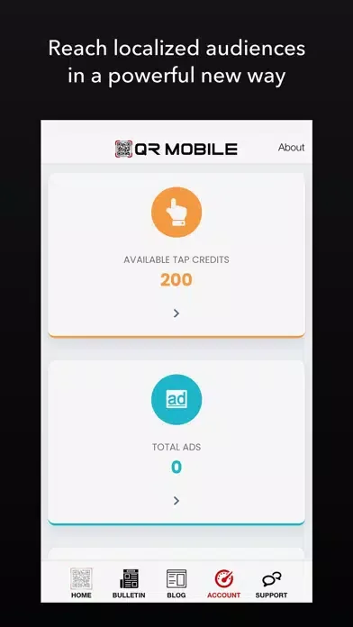 Captures d'écran de QR Mobile