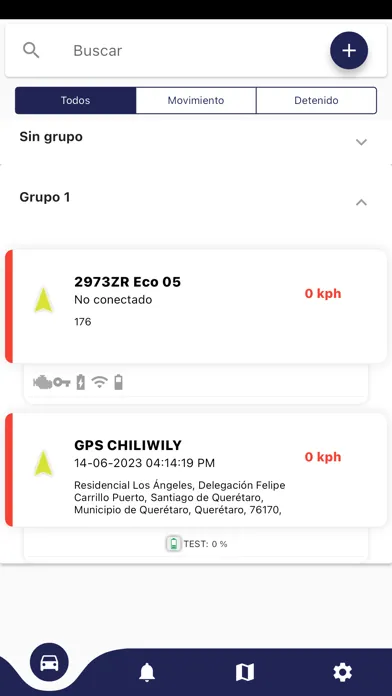 QRO GPS スクリーンショット