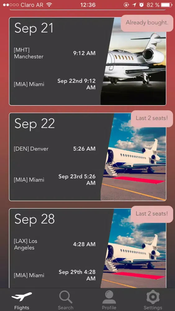 Capturas de pantalla de AirQroom