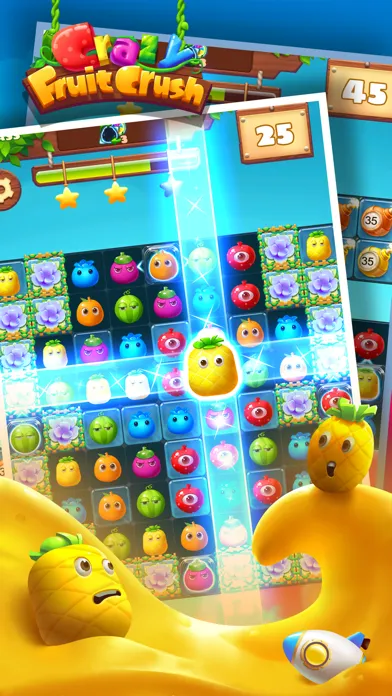 Crazy Fruit Crush - Match Game应用截图