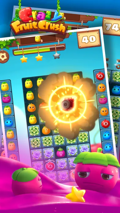 Crazy Fruit Crush - Match Game应用截图