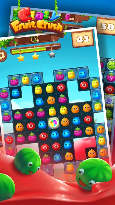 Crazy Fruit Crush - Match Game应用截图