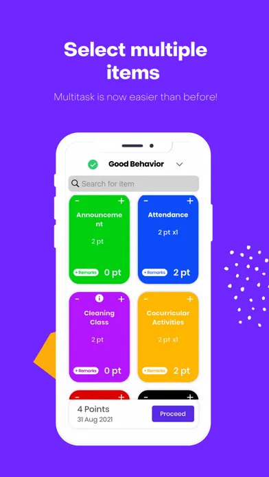 STUDENTQR POINTS for Educator سکرین شاٹس