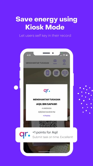 STUDENTQR POINTS for Educator سکرین شاٹس
