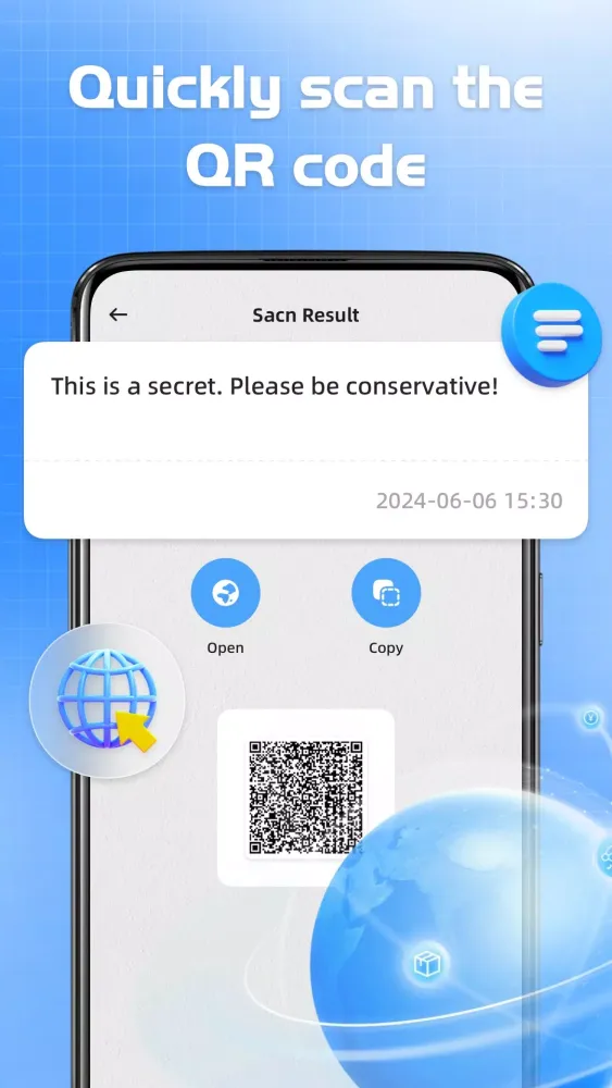 QR Reader & Generator Ekran Görüntüleri