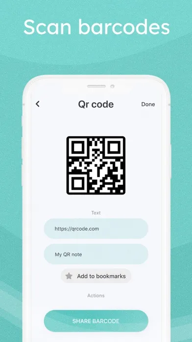 QR code: scanner & creator应用截图