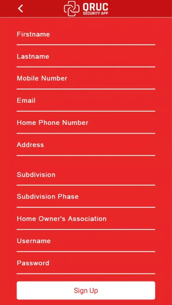 Скриншоты Security Response App