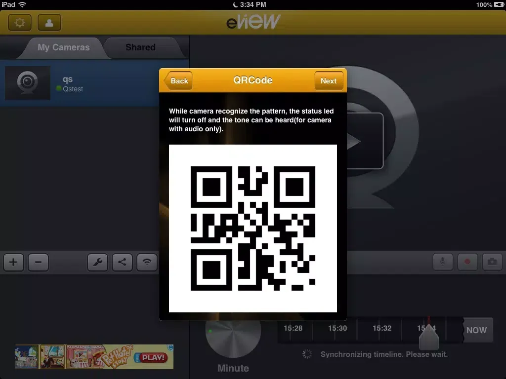 Zrzuty ekranu Q- See eView Pad iPad 
