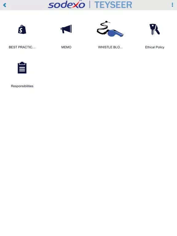 Q Sodexo iPad  स्क्रीनशॉट