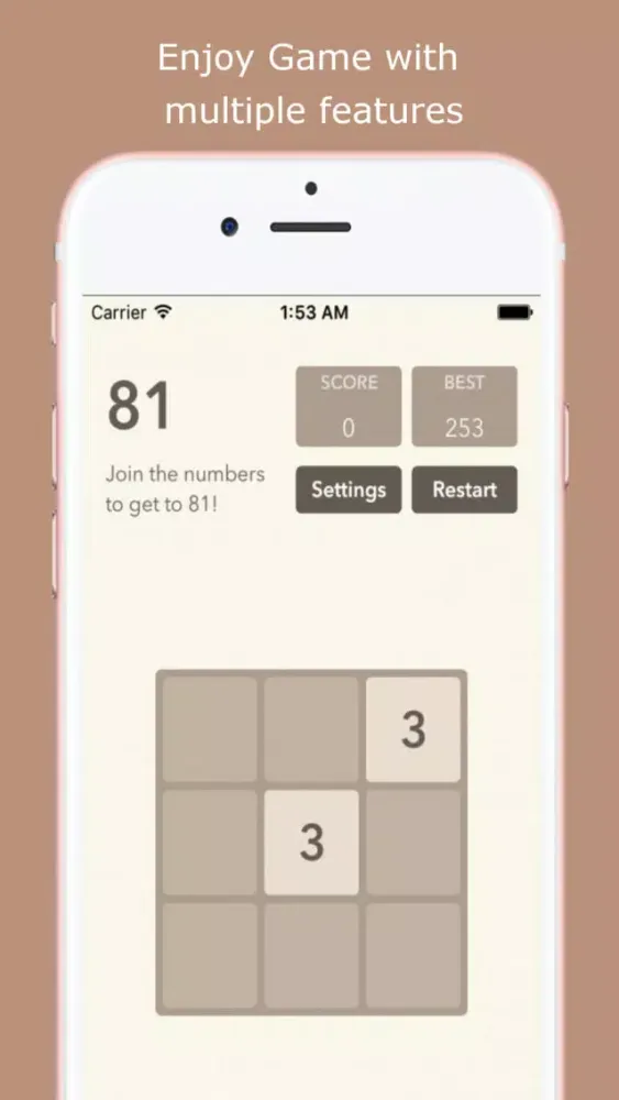2048 - Merge Number Puzzle Game स्क्रीनशॉट