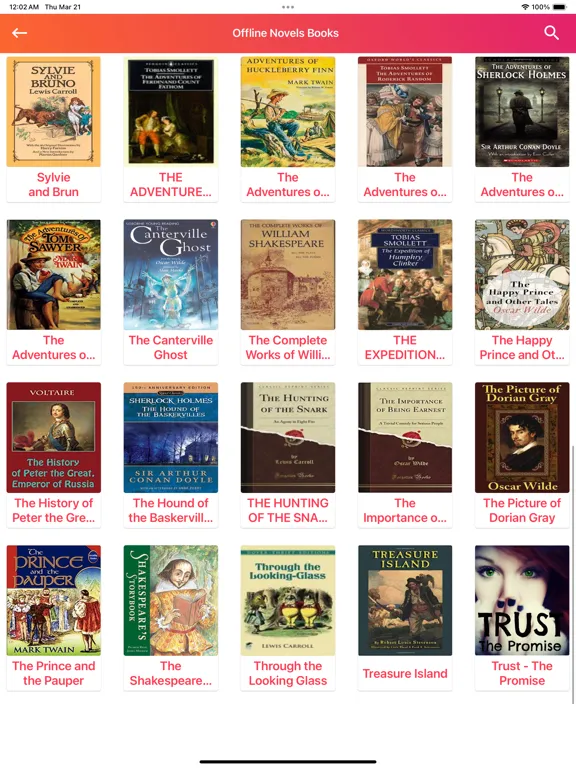 English Novel Books - Offline iPad  Ekran Görüntüleri