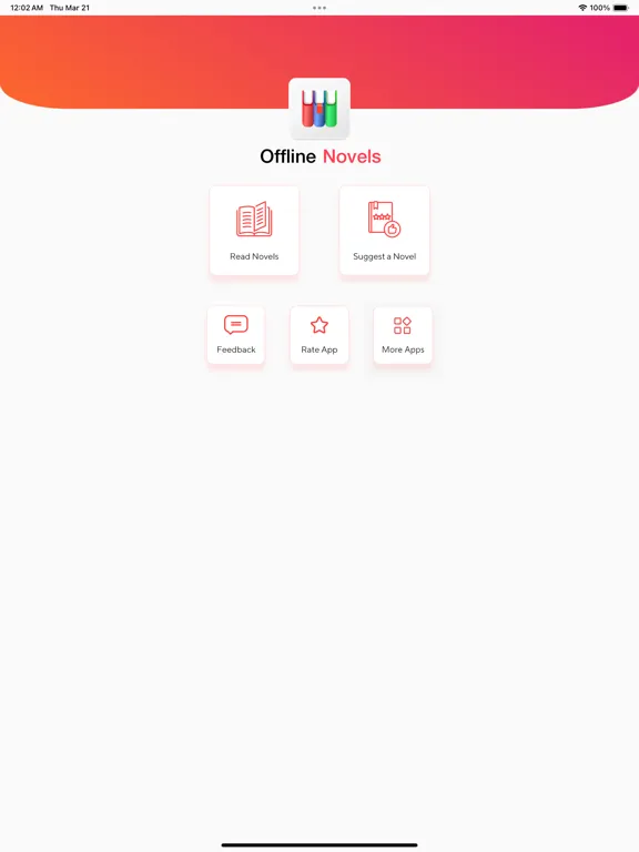English Novel Books - Offline iPad  Ekran Görüntüleri