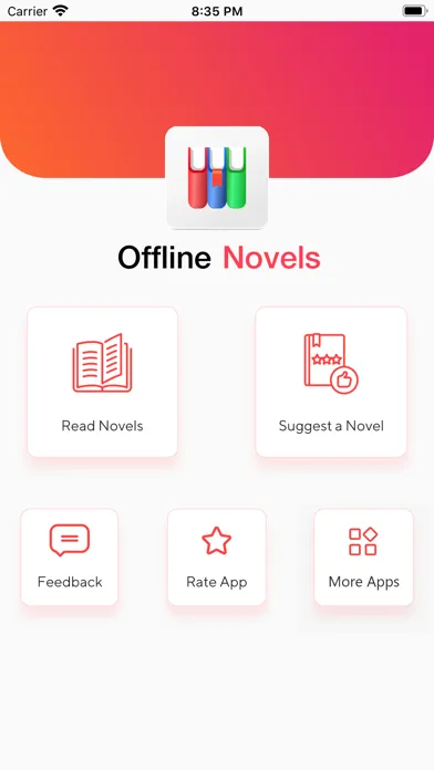 English Novel Books - Offline Ekran Görüntüleri