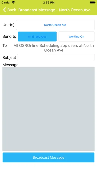 QSROnline Managing Ekran Görüntüleri