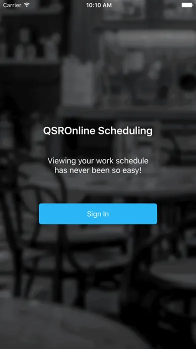 Capturas de pantalla de QSROnline Scheduling