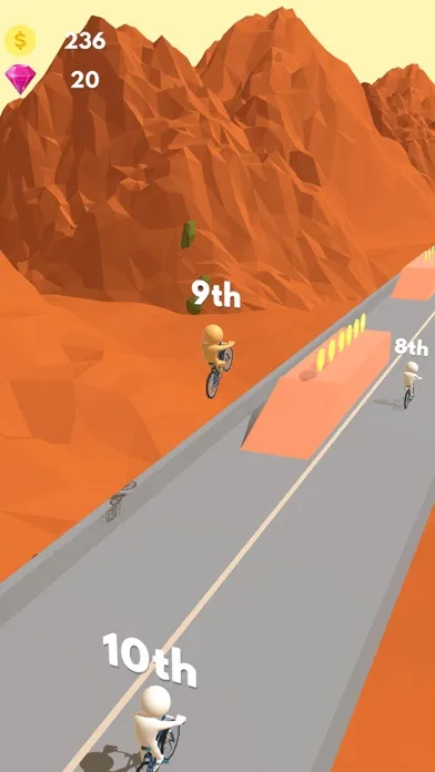 Capturas de pantalla de Bike Race 3d!
