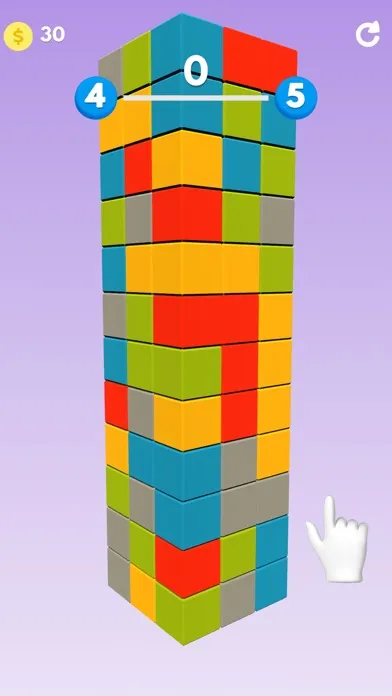 Captures d'écran de Stack Blast 3D!