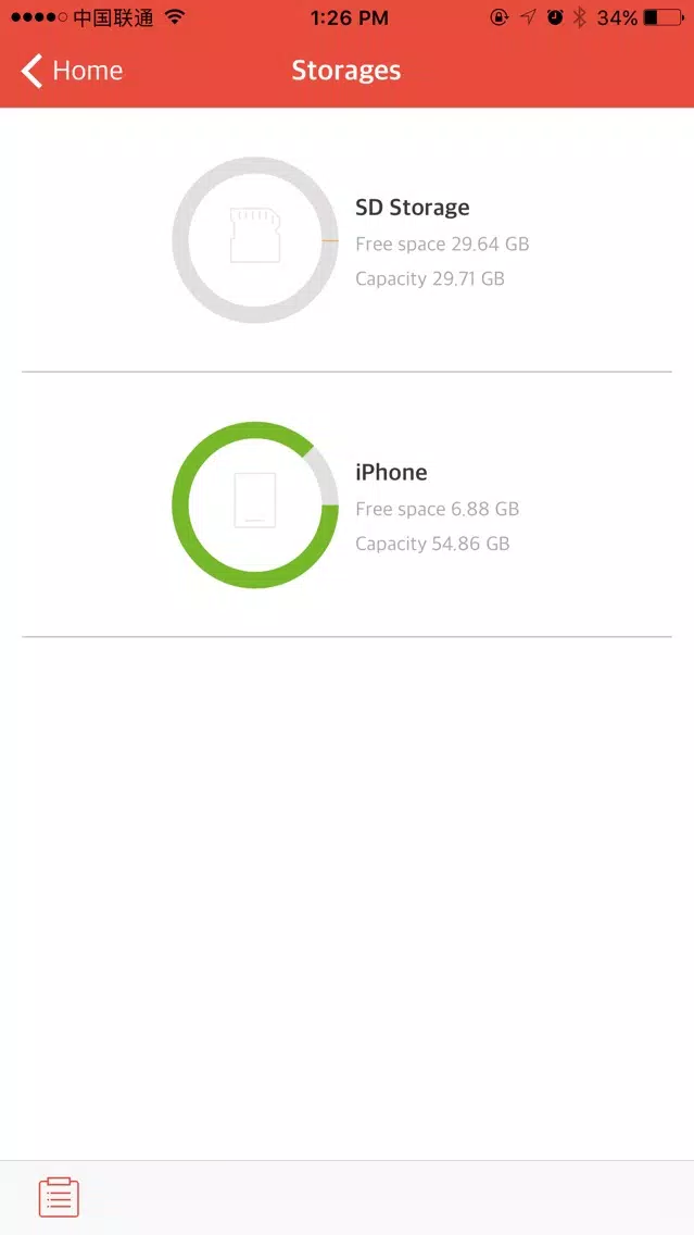 Tangkapan layar QShare Cloud
