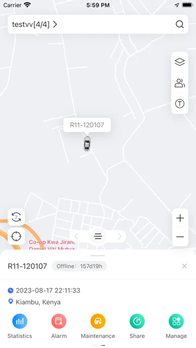 Ảnh chụp màn hình của Q-GPS