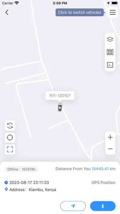 Ảnh chụp màn hình của Q-GPS