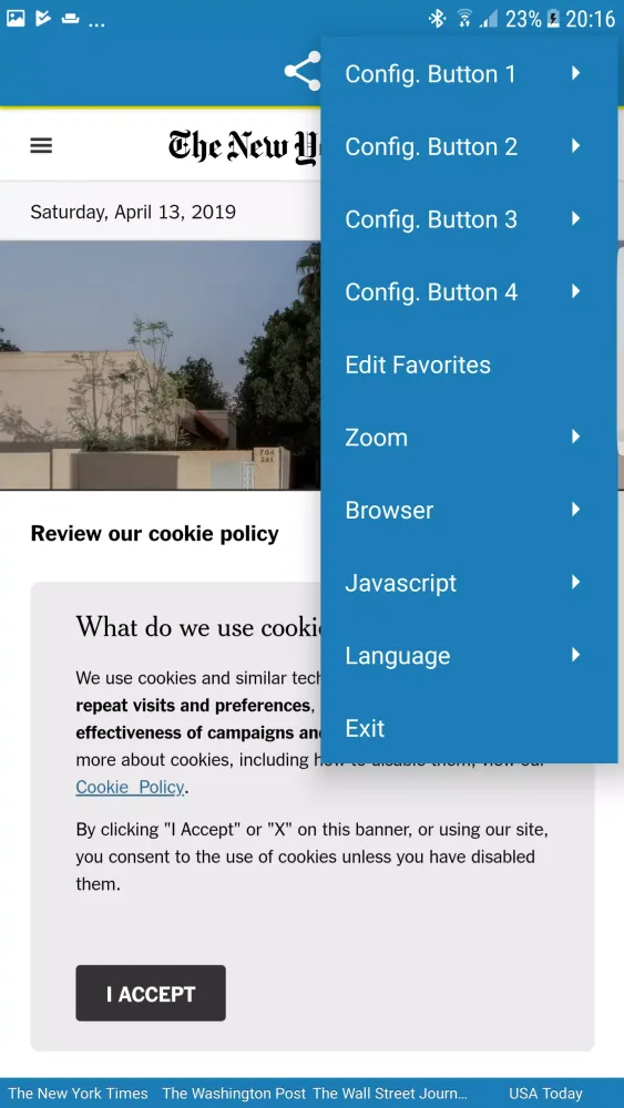 Newspaper stand Screenshots