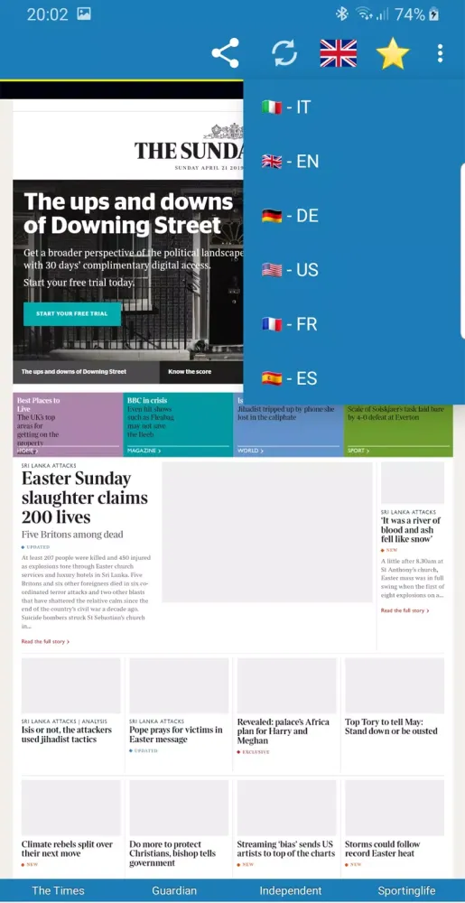 Newspaper stand Screenshots