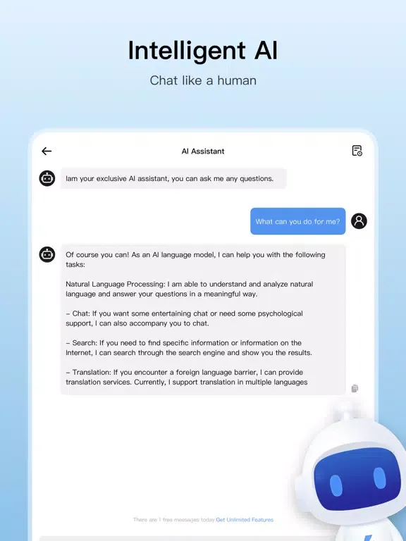 WeGPT - AI Assistant iPad 應用截圖