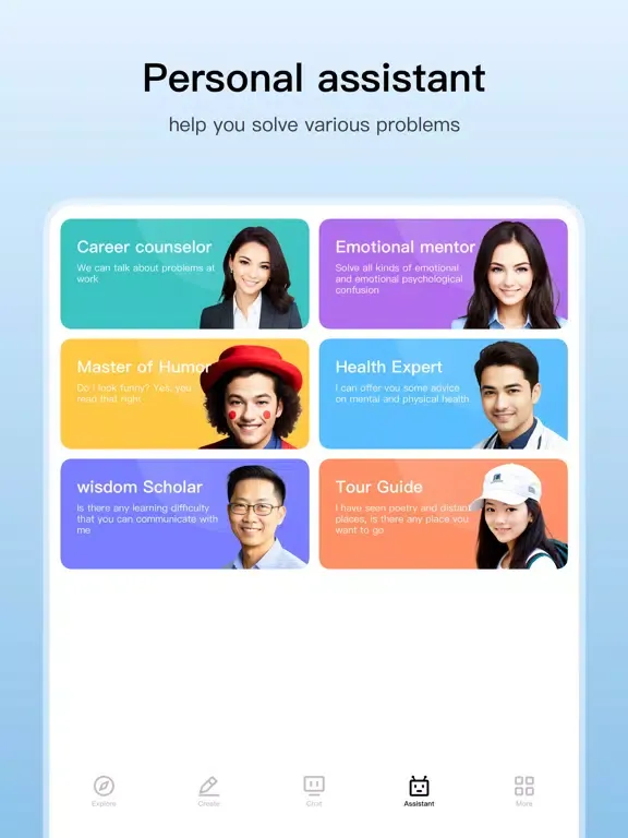 WeGPT - AI Assistant iPad 應用截圖