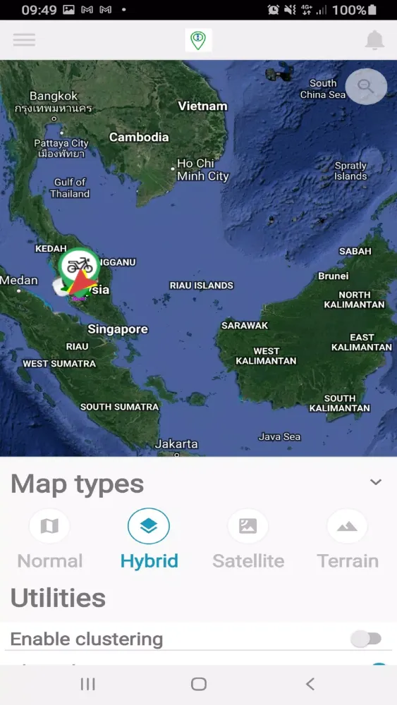 Capturas de pantalla de Q-Tech Gps
