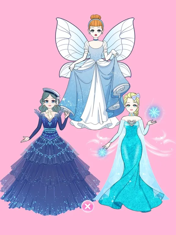 Captures d'écran de Princess Doll - Dress Up Game iPad 