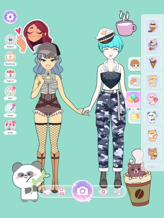Captures d'écran de Princess Doll - Dress Up Game iPad 