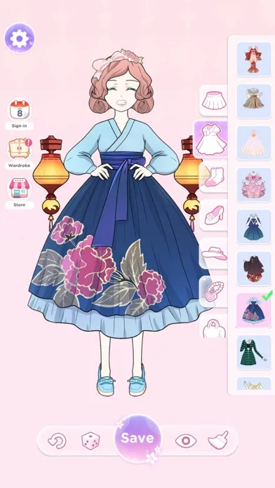 Captures d'écran de Princess Doll - Dress Up Game