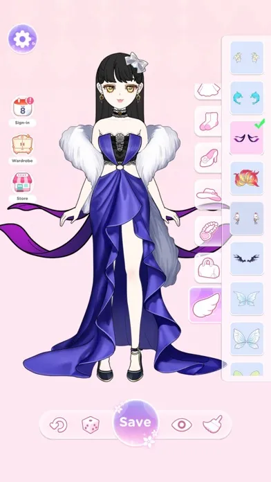 Captures d'écran de Princess Doll - Dress Up Game