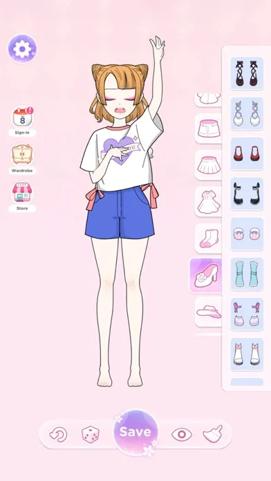Captures d'écran de Princess Doll - Dress Up Game