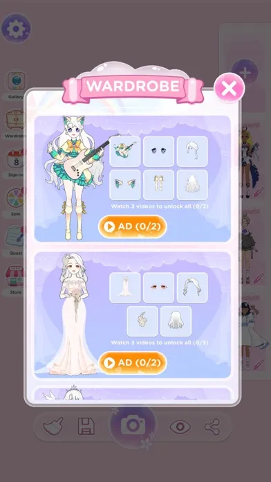 Captures d'écran de Princess Doll - Dress Up Game