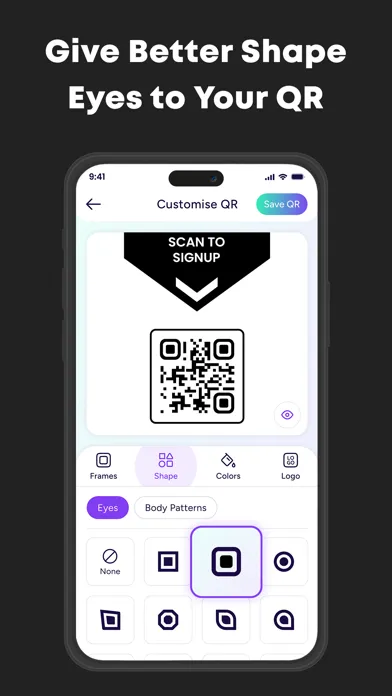 ภาพหน้าจอของ QRco: Scan & Generate QR Code