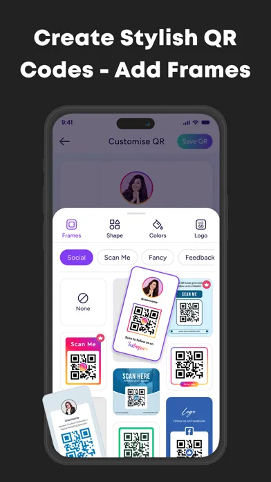 ภาพหน้าจอของ QRco: Scan & Generate QR Code