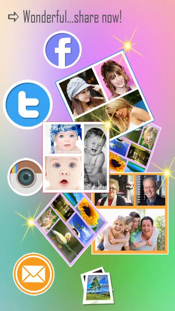 Frame Art - Pic Collage App سکرین شاٹس