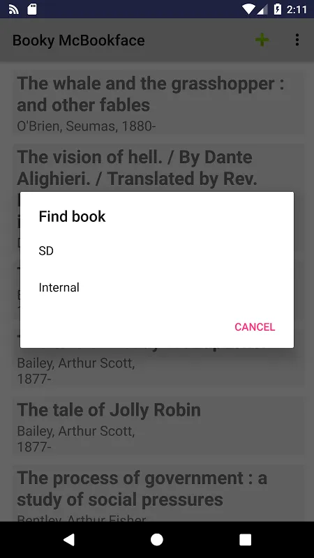 Captures d'écran de Booky McBookface