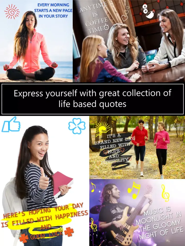 Capturas de tela do Cam Quotes Free : Life based quotes by famous authors for daily motivation & inspiration iPad 