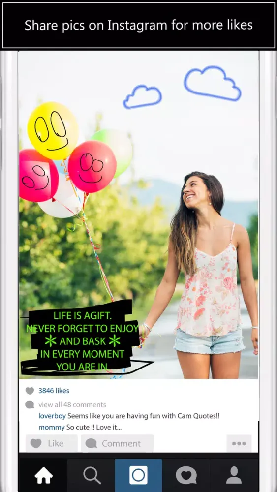 Capturas de tela do Cam Quotes Free : Life based quotes by famous authors for daily motivation & inspiration