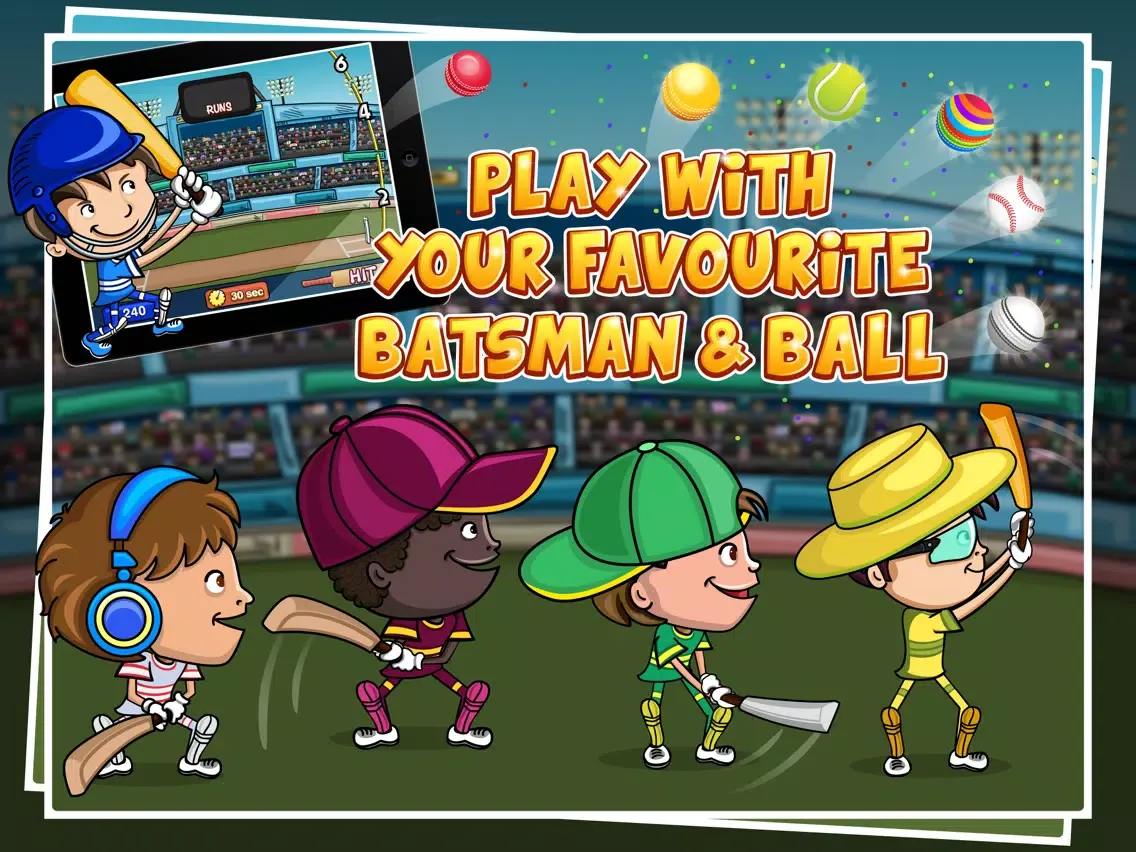 Cricket - Master Blaster Mania Free (Smash the Boundaries) iPad 应用截图