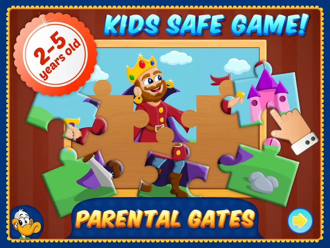 Jigsaw Bundle for Kids Free : Fun learning Puzzle game for Toddlers iPad  Screenshots