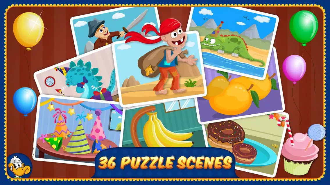 Jigsaw Bundle for Kids Free : Fun learning Puzzle game for Toddlers Screenshots