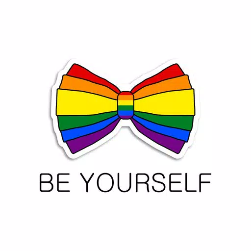 Be Yourself - LGBT Pride Emoji Stickers Be Yourself - LGBT Pride Emoji Stickers